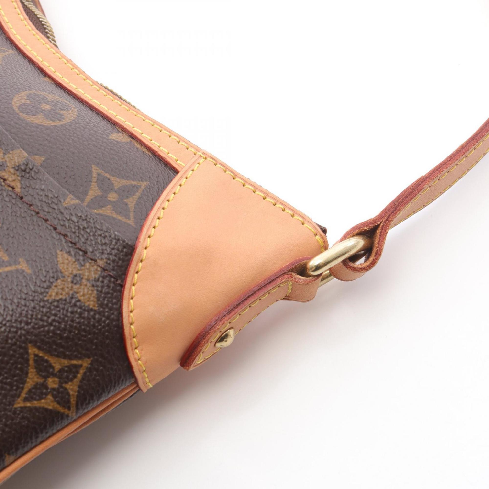 Louis Vuitton Brown Monogram Coated Canvas Shoulder Bag (Pre-Owned)