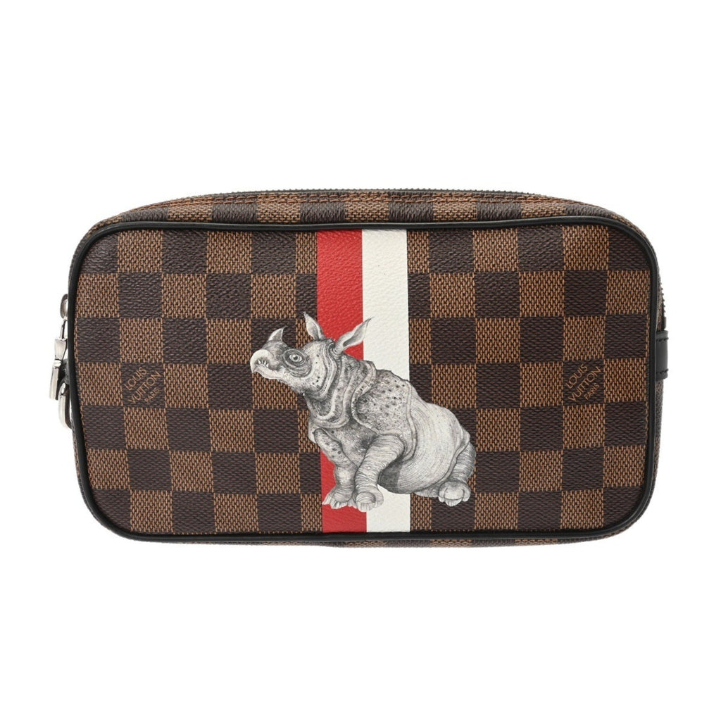 Louis Vuitton Damier Brown Damier Canvas Pochette (Pre-Owned)