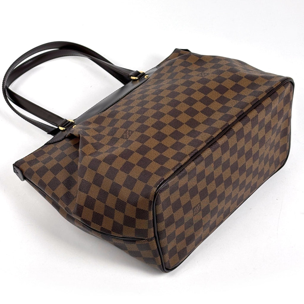 Louis Vuitton Brown Shoulder Bag Tote Bag (Pre-Owned)