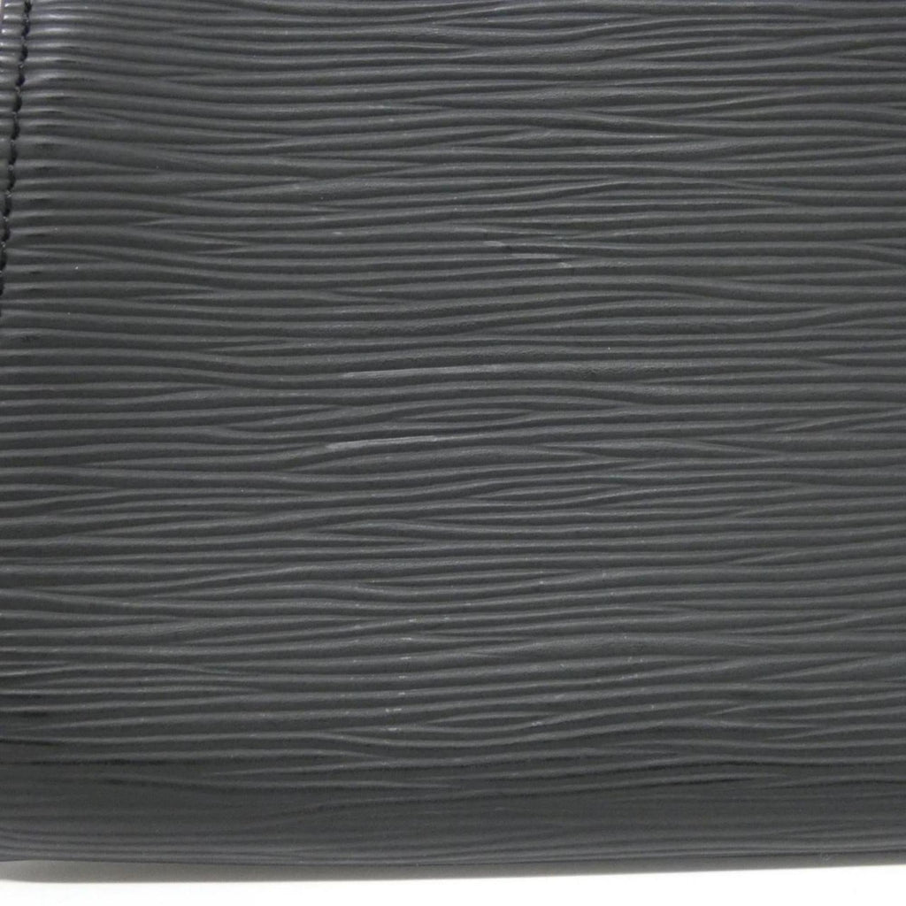 Louis Vuitton Black Leather Pochette Pouch (Pre-Owned)