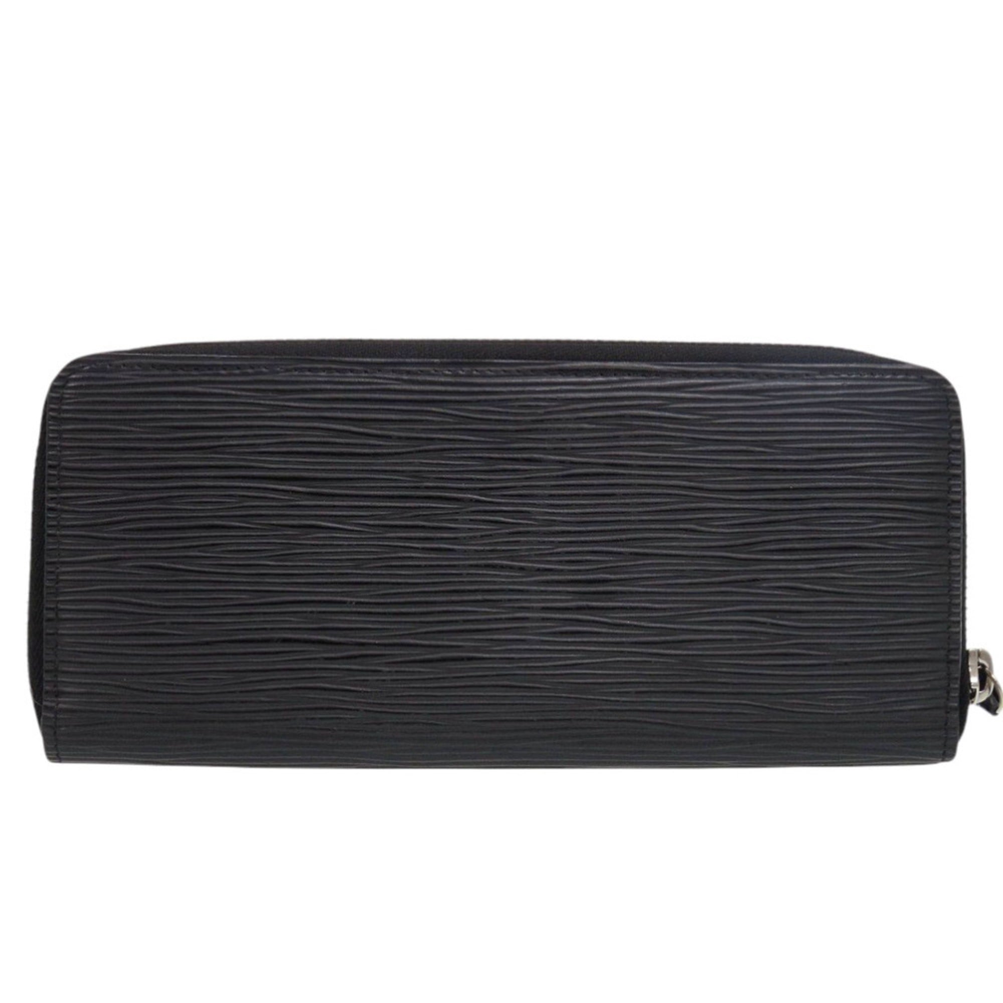 Louis Vuitton Noir Epi Leather Long Wallet (Bi-Fold) (Pre-Owned)