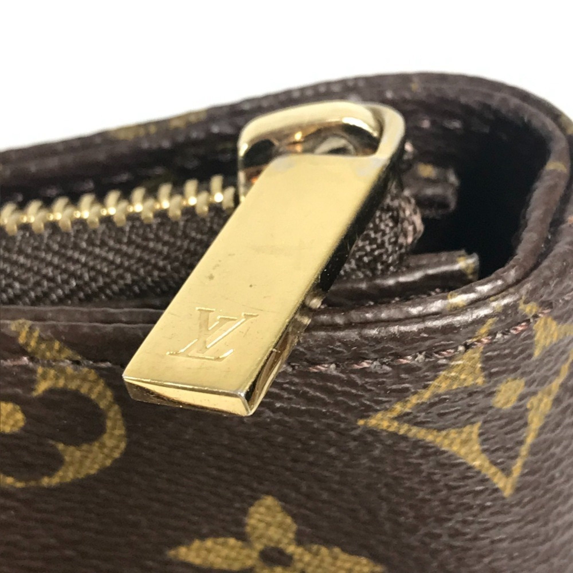 Louis Vuitton Brown Monogram Canvas Shoulder Bag Tote Bag (Pre-Owned)