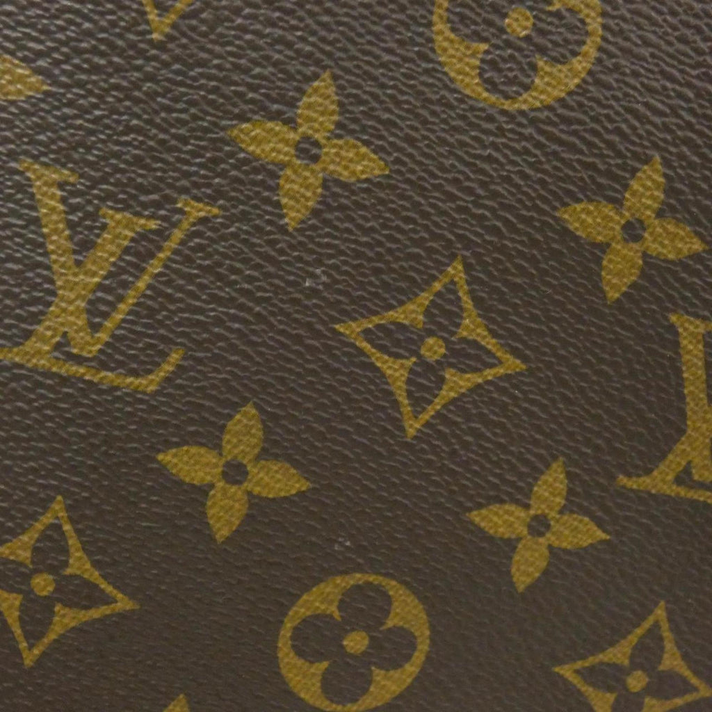 Louis Vuitton Brown Coated Canvas Leather Handbag (Pre-Owned)