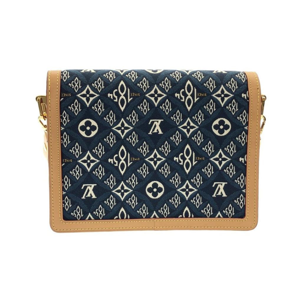 Louis Vuitton Blue Jacquard Shoulder Bag (Pre-Owned)