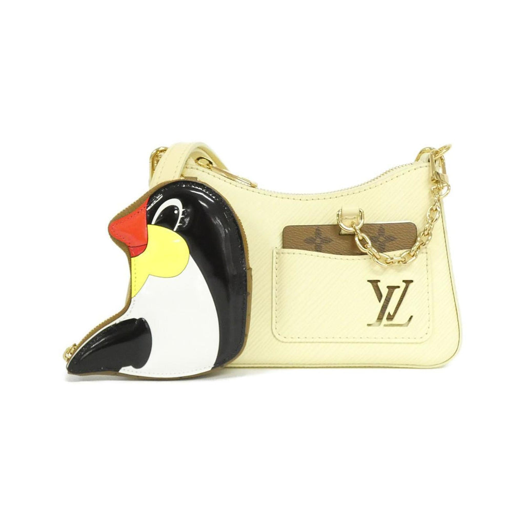Louis Vuitton Yellow Leather Shoulder Bag (Pre-Owned)