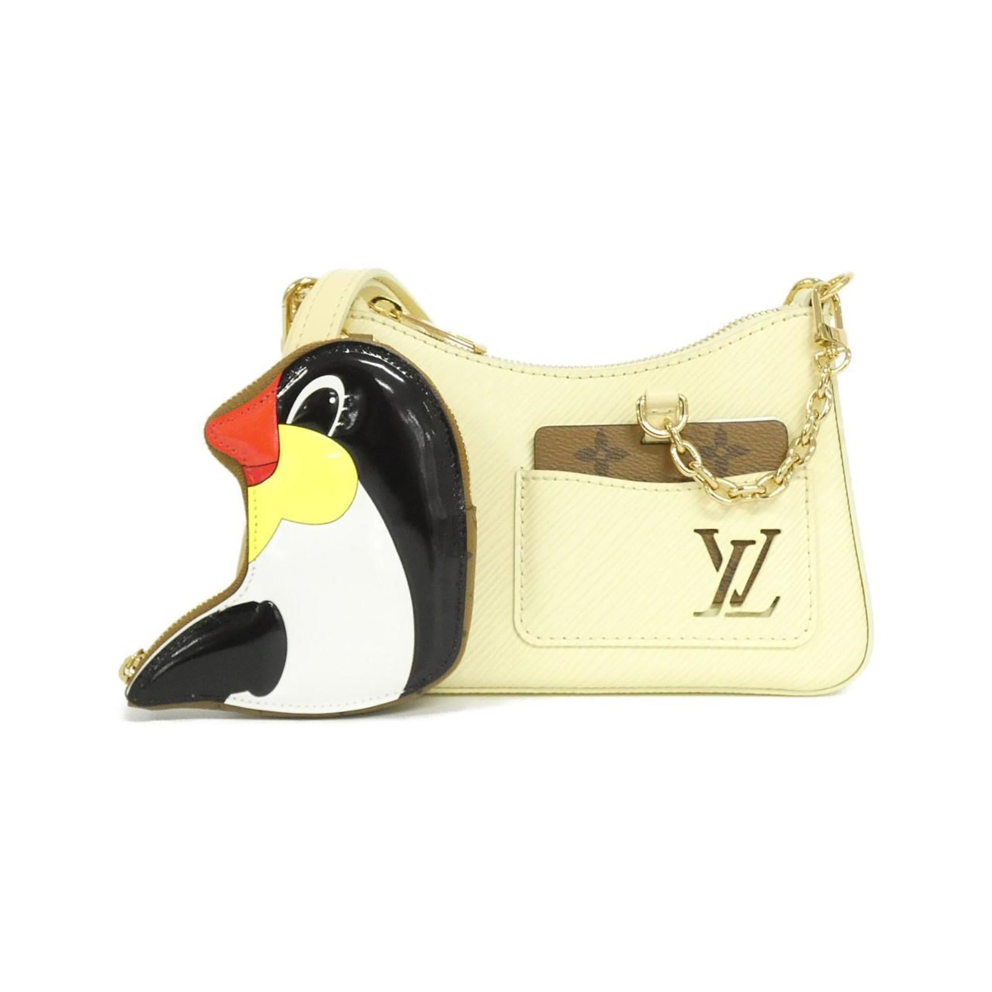 Louis Vuitton Yellow Leather Shoulder Bag (Pre-Owned)
