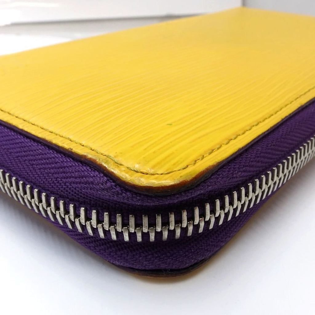Louis Vuitton Epi Citron Leather Long Wallet (Bi-Fold) (Pre-Owned)