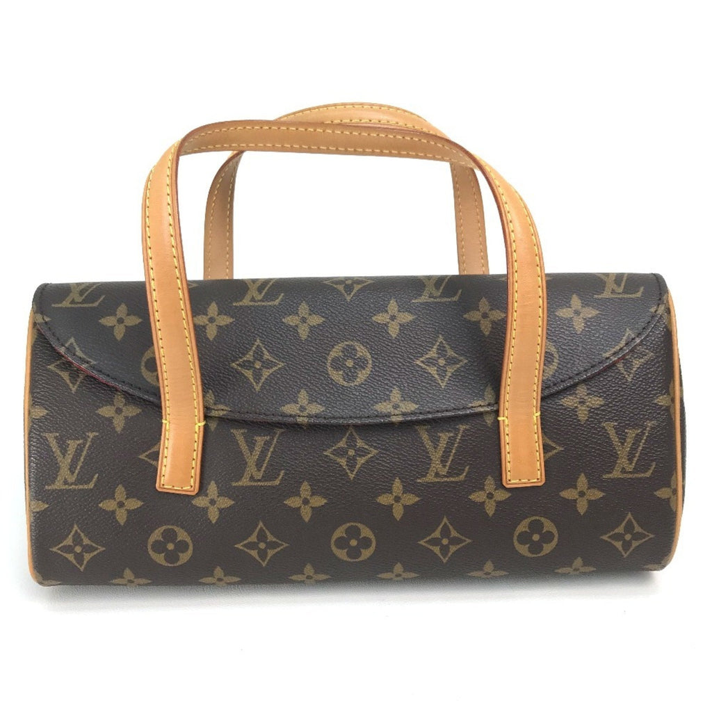 Louis Vuitton Monogram Brown Red Color Monogram Handbag (Pre-Owned)
