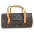 Louis Vuitton Monogram Brown Red Color Monogram Handbag (Pre-Owned)