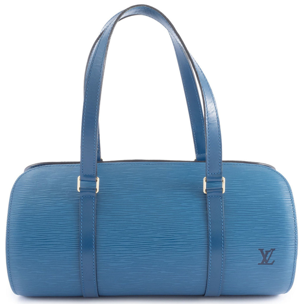 Louis Vuitton Epi Toledo Blue Epi Leather Handbag (Pre-Owned)