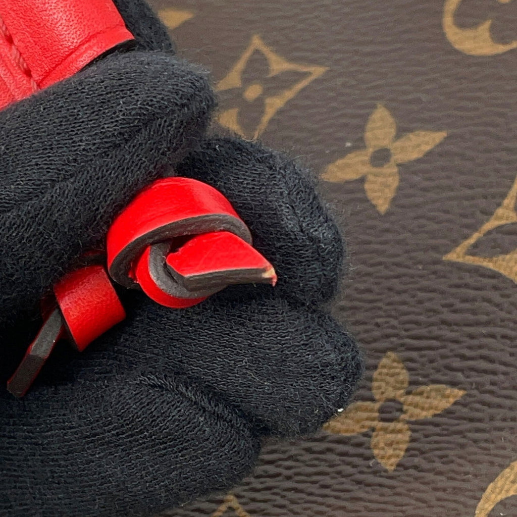 Louis Vuitton Brown Coquelicots Monogram Shoulder Bag (Pre-Owned)