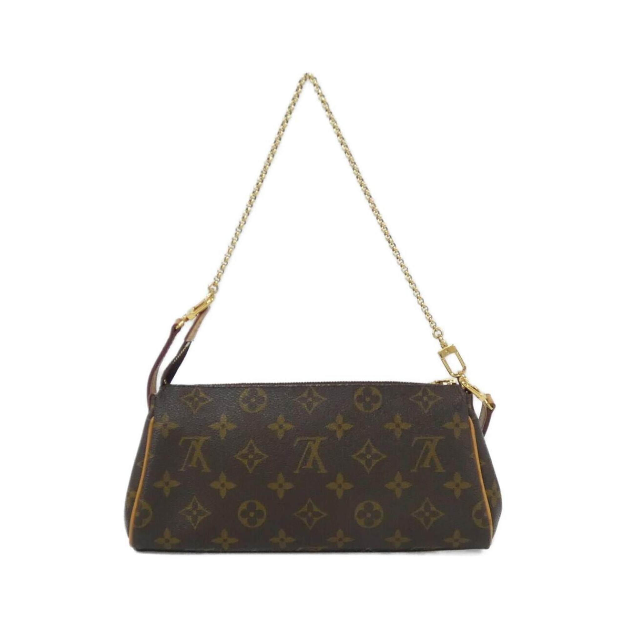 Louis Vuitton Marron Coated Canvas Shoulder Bag (Pre-Owned)