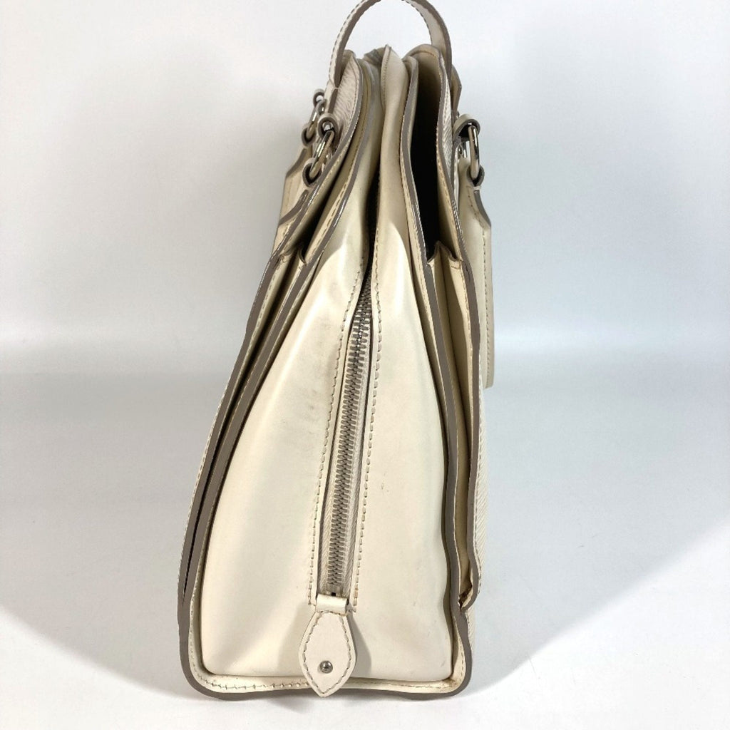Louis Vuitton Lv Off White White Epi Leather Boston Bag Handbag Shoulder Bag (Pre-Owned)