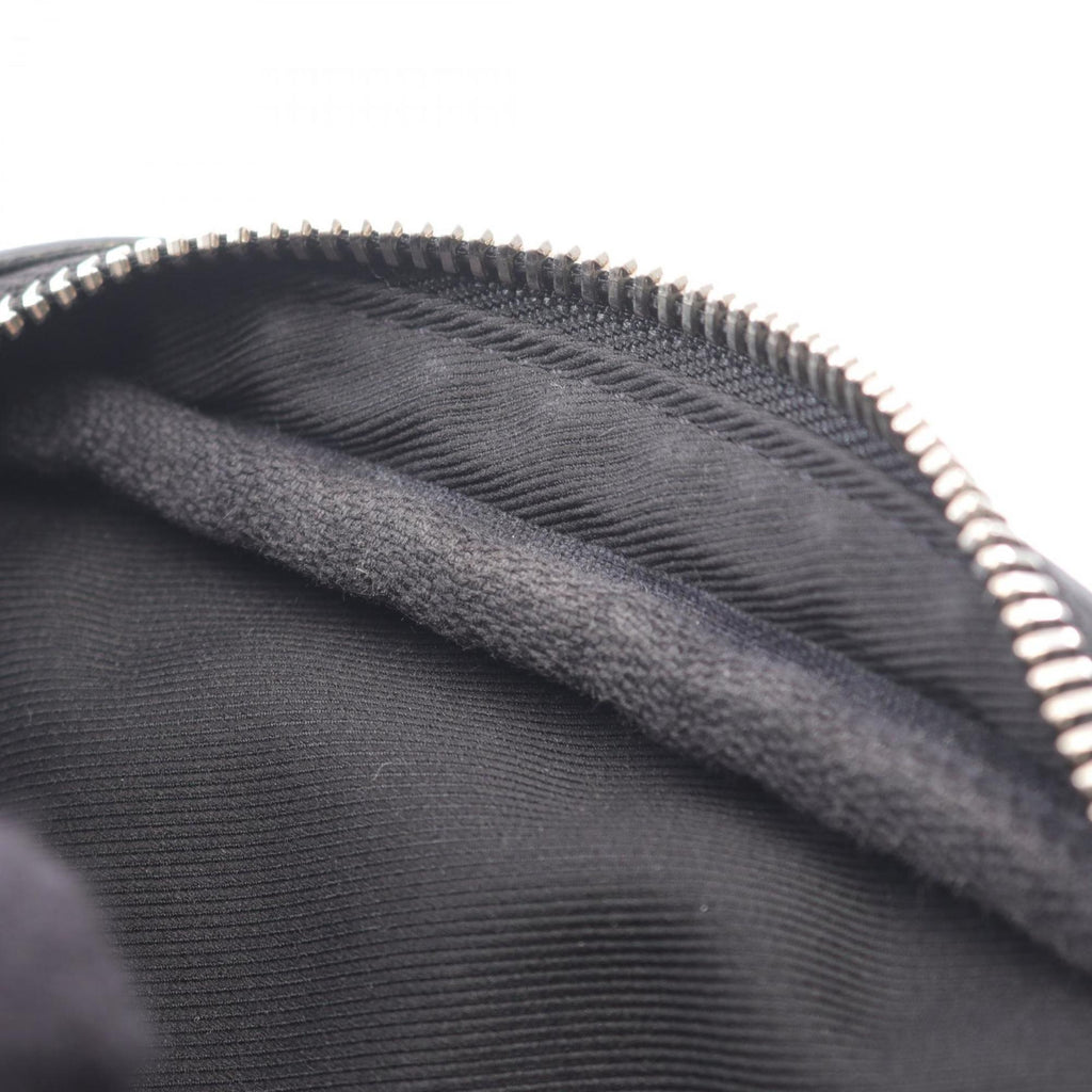 Louis Vuitton Black Coated Canvas Leather Fanny Pack Pochette (Pre-Owned)
