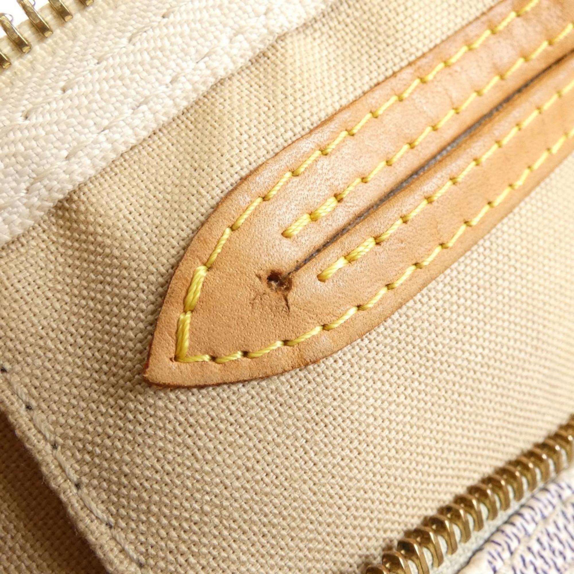 Louis Vuitton Azur Damier Azur Damier Azur Boston Bag Handbag (Pre-Owned)