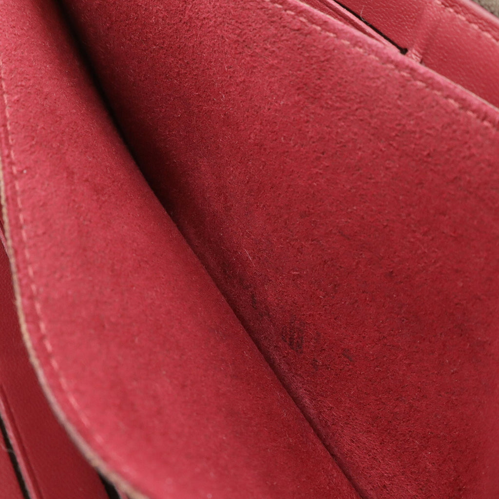 Louis Vuitton Monogram Fuchsia Monogram Long Wallet (Bi-Fold) (Pre-Owned)