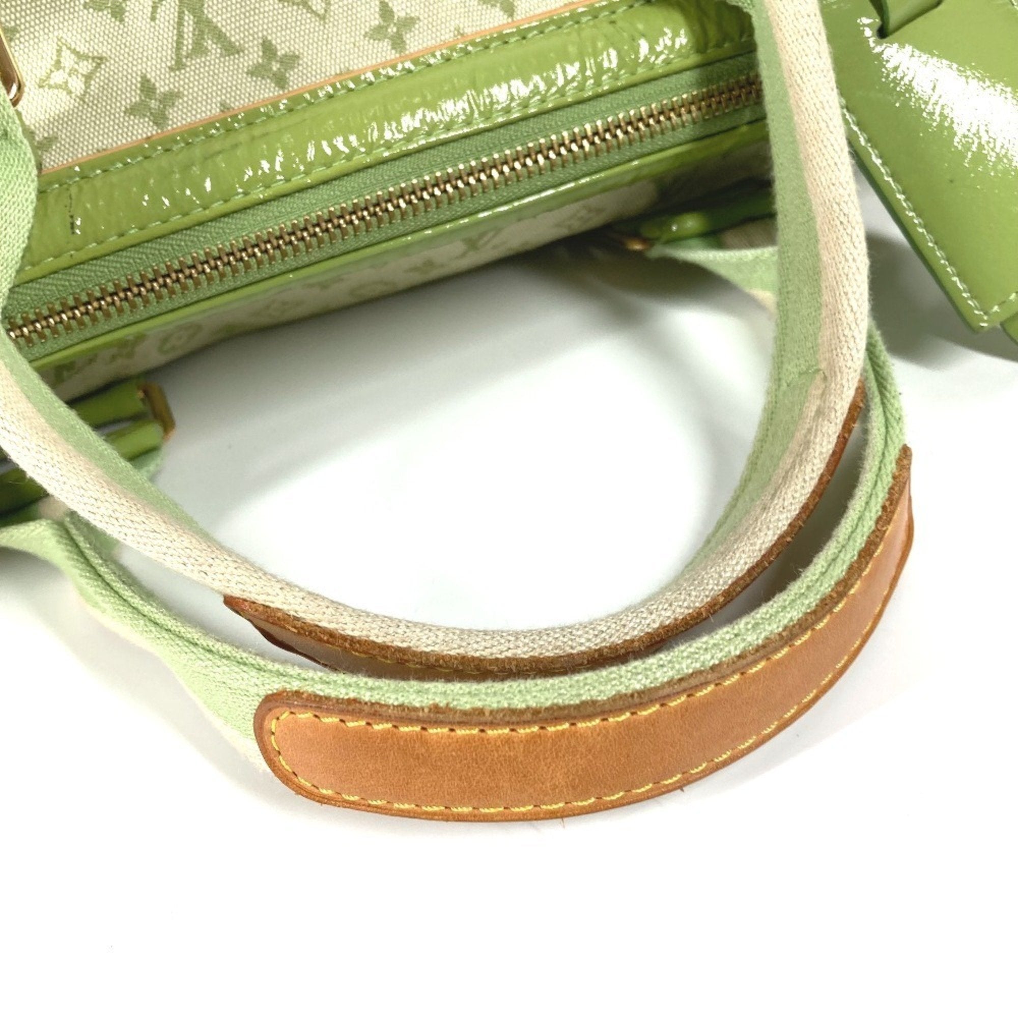 Louis Vuitton Almond Green Monogram Monogram Mini Shoulder Bag Tote Bag (Pre-Owned)