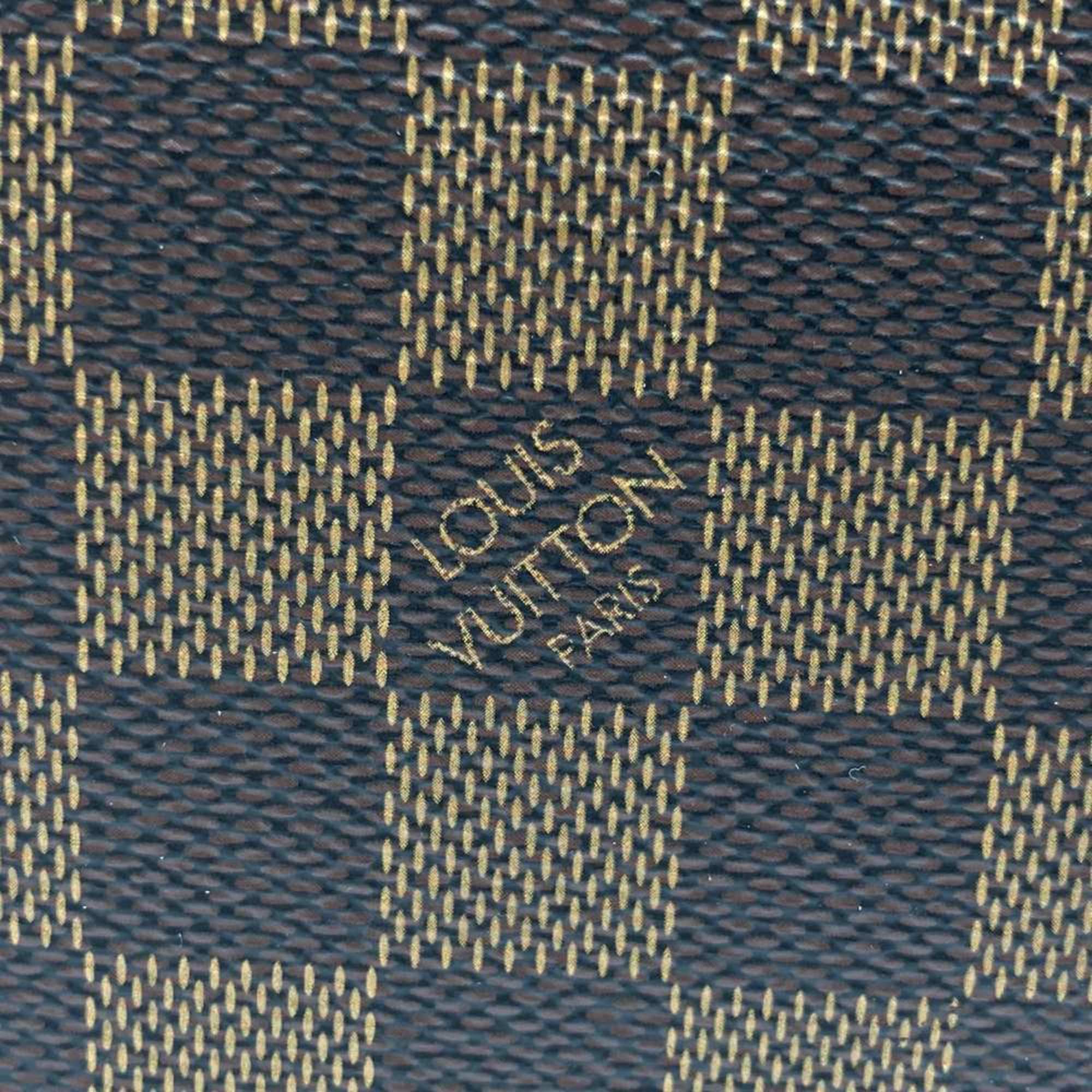 Louis Vuitton Brown Damier Canvas Shoulder Bag Tote Bag (Pre-Owned)