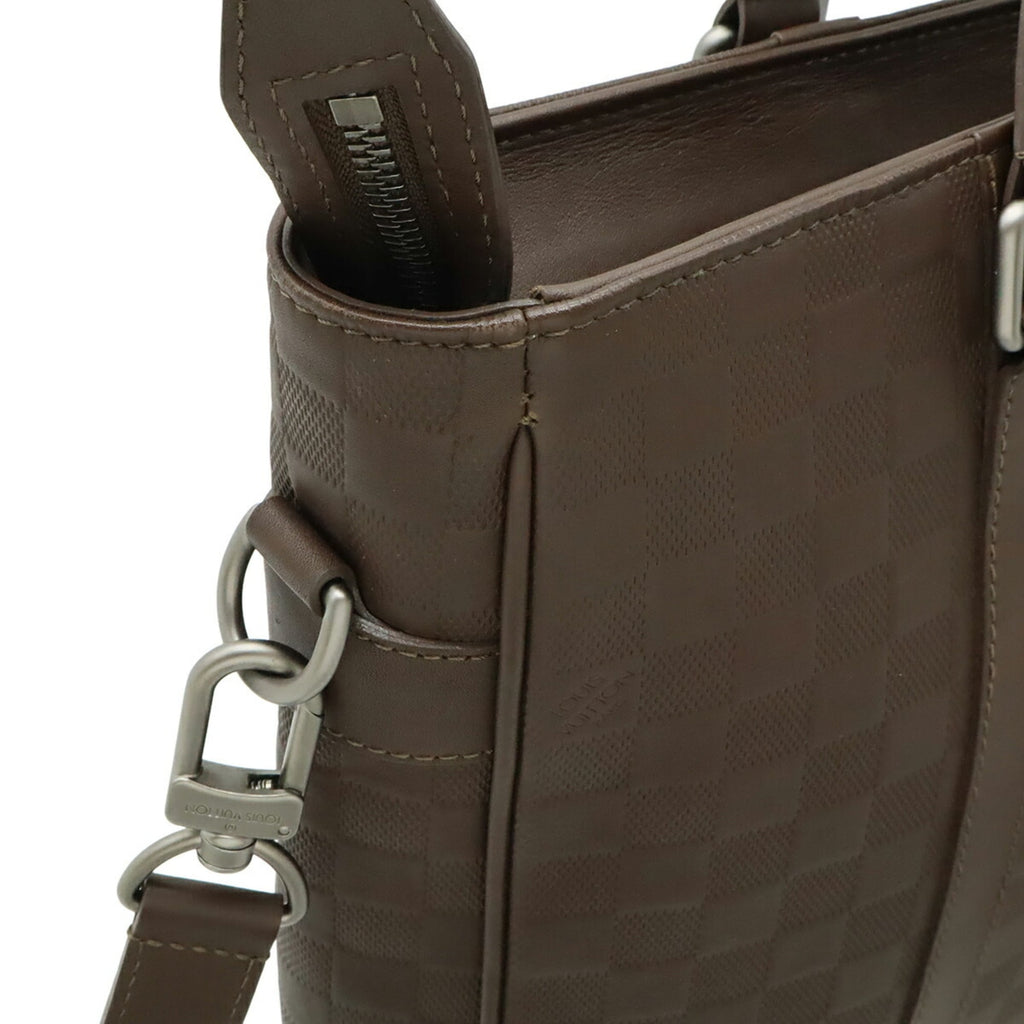 Louis Vuitton Meteor Damier Infini Leather Shoulder Bag Tote Bag (Pre-Owned)