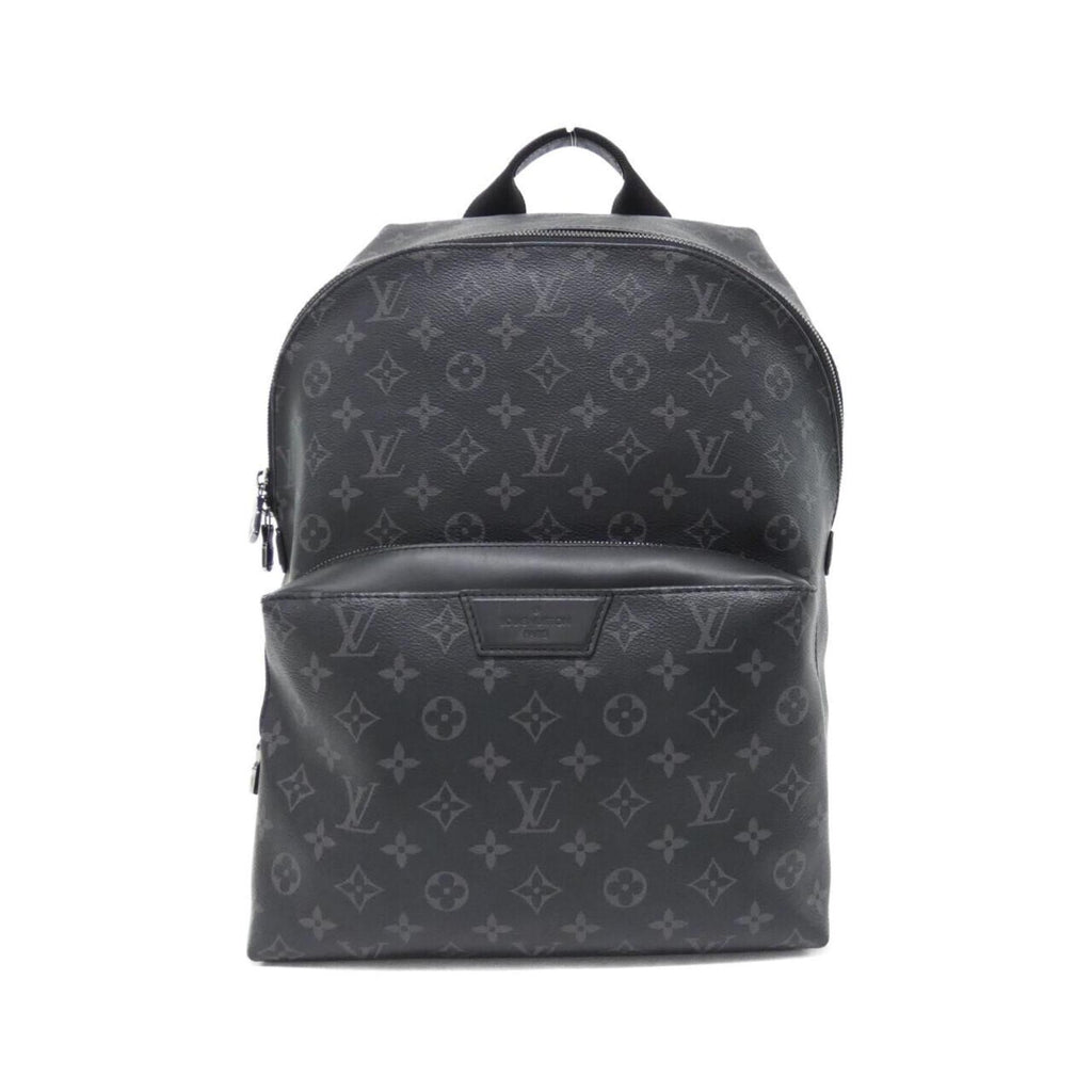 Louis Vuitton Black Coated Canvas Backpack (Pre-Owned)