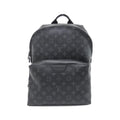 Louis Vuitton Black Coated Canvas Backpack (Pre-Owned)