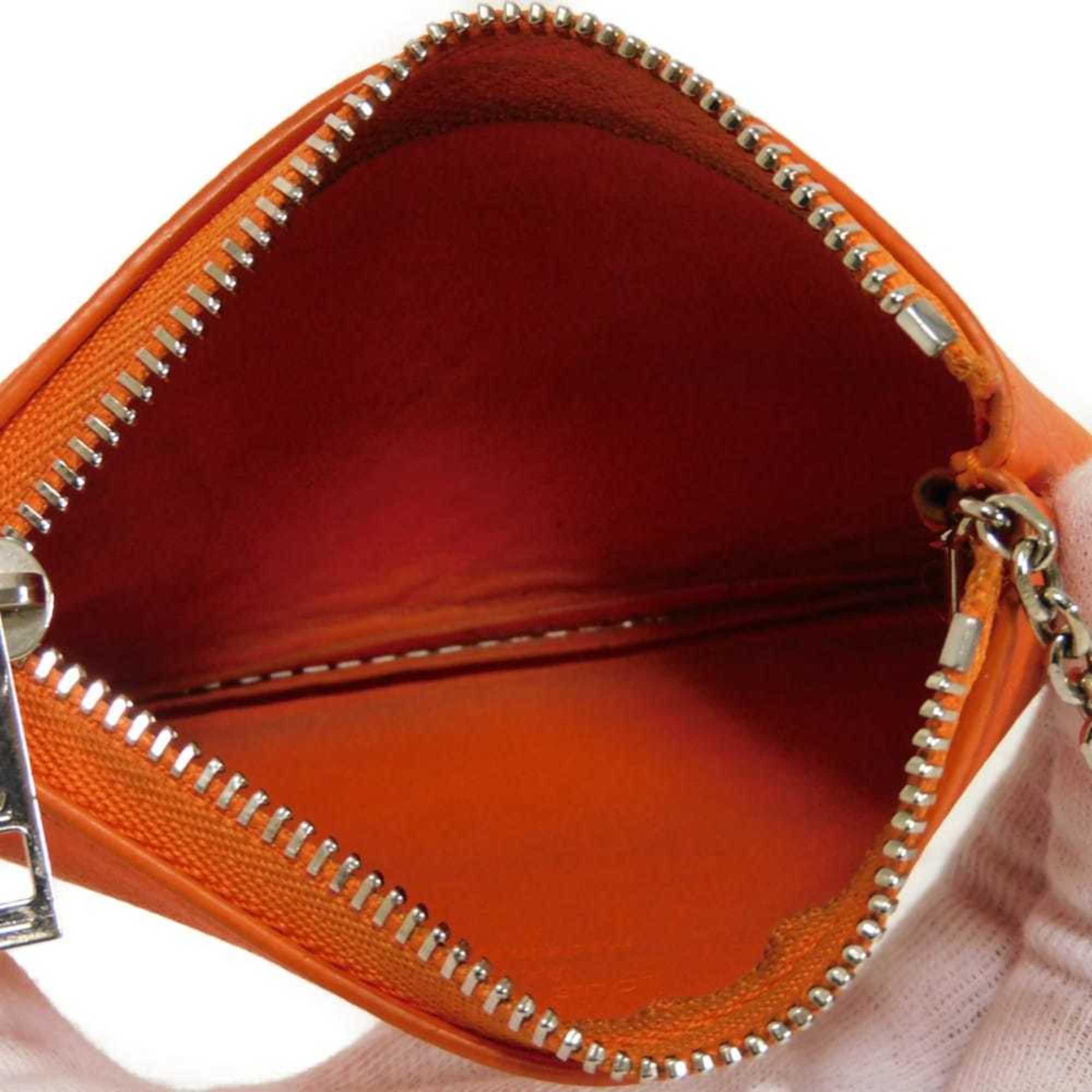 Louis Vuitton Orange Coin Purse/Coin Case (Pre-Owned)