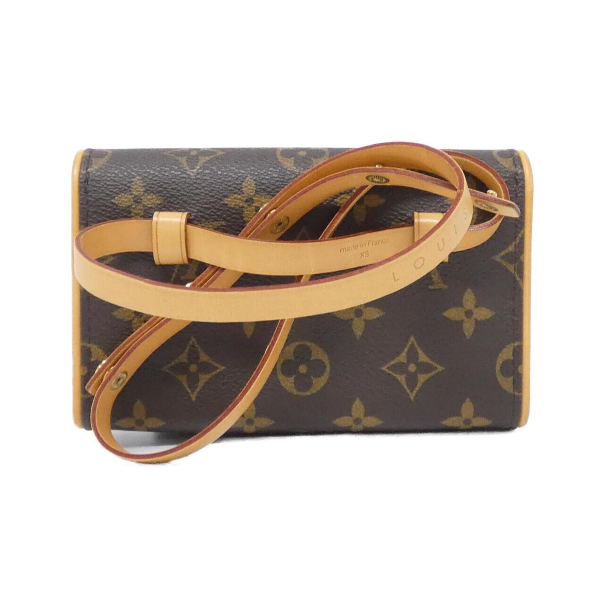 Louis Vuitton Brown Coated Canvas Fanny Pack Pochette (Pre-Owned)