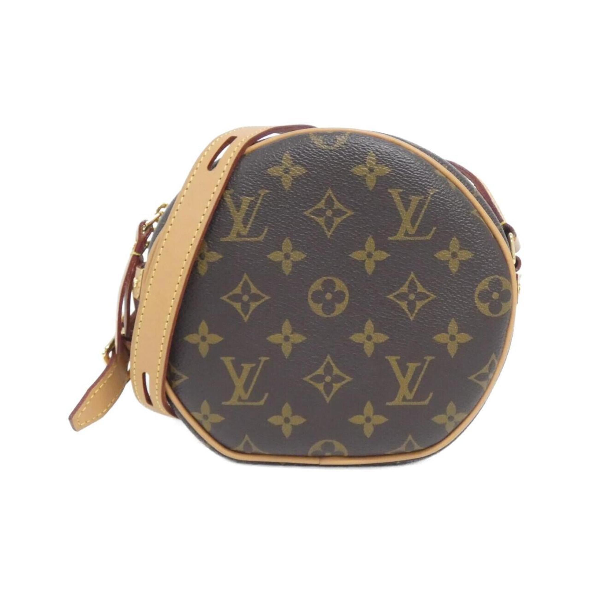 Louis Vuitton Marron Coated Canvas Shoulder Bag (Pre-Owned)