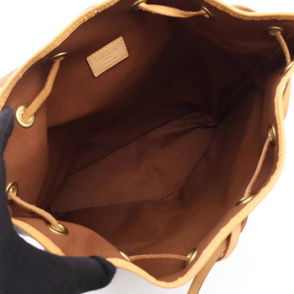 Louis Vuitton Brown Coated Canvas Leather Backpack (Pre-Owned)