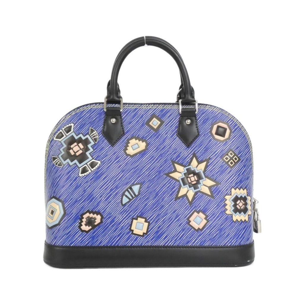 Louis Vuitton Blue Leather Handbag (Pre-Owned)