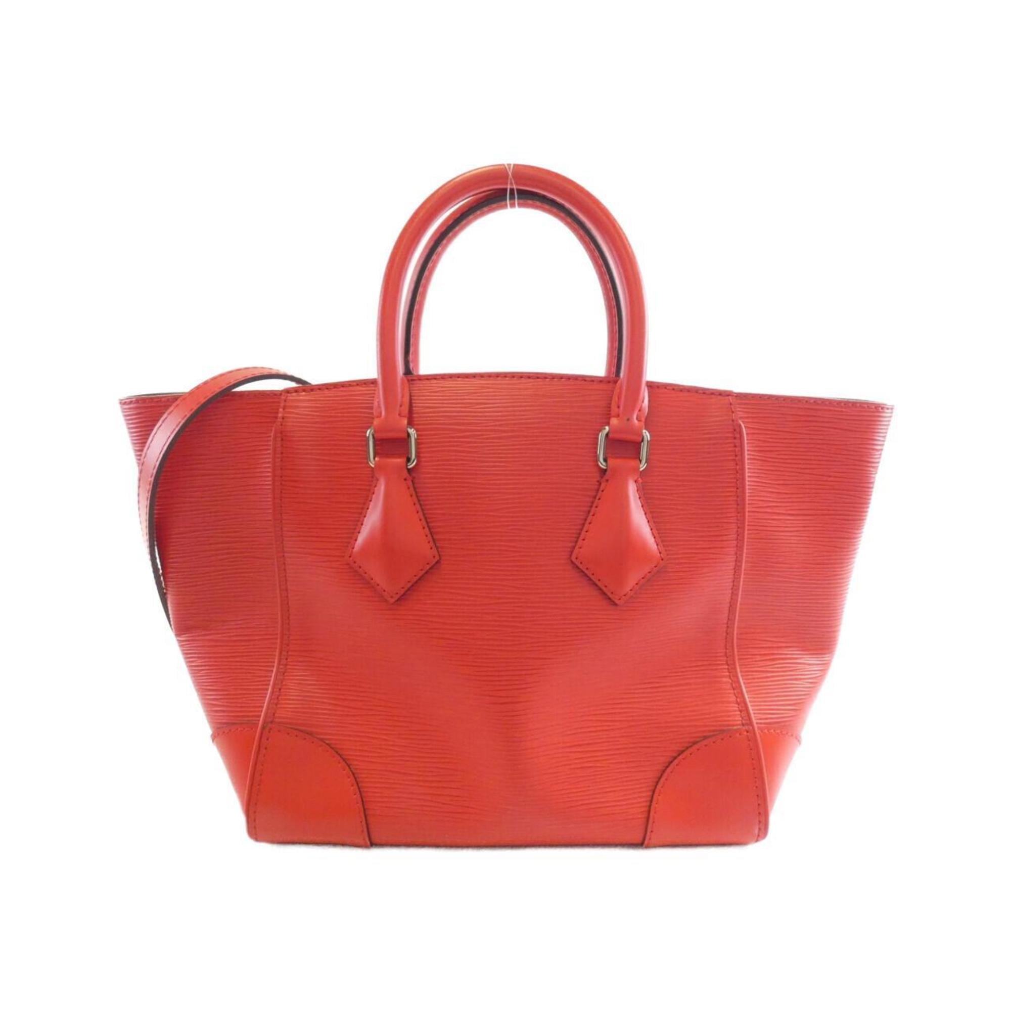 Louis Vuitton Epi Coquelicots Epi Leather Handbag (Pre-Owned)