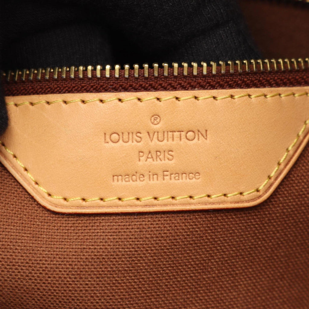 Louis Vuitton Brown Monogram Coated Canvas Shoulder Bag (Pre-Owned)