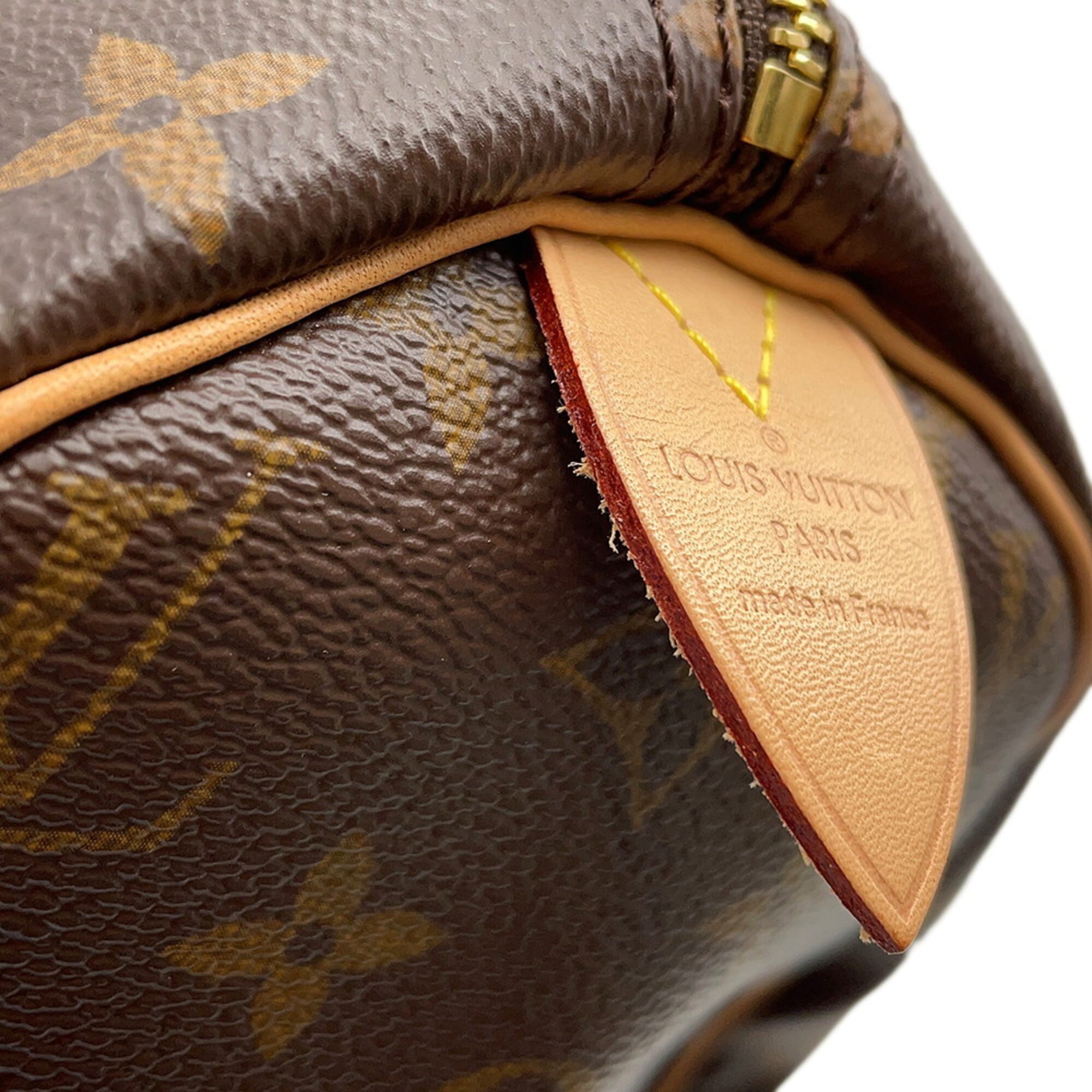 Louis Vuitton Brown Monogram Monogram Boston Bag Handbag (Pre-Owned)