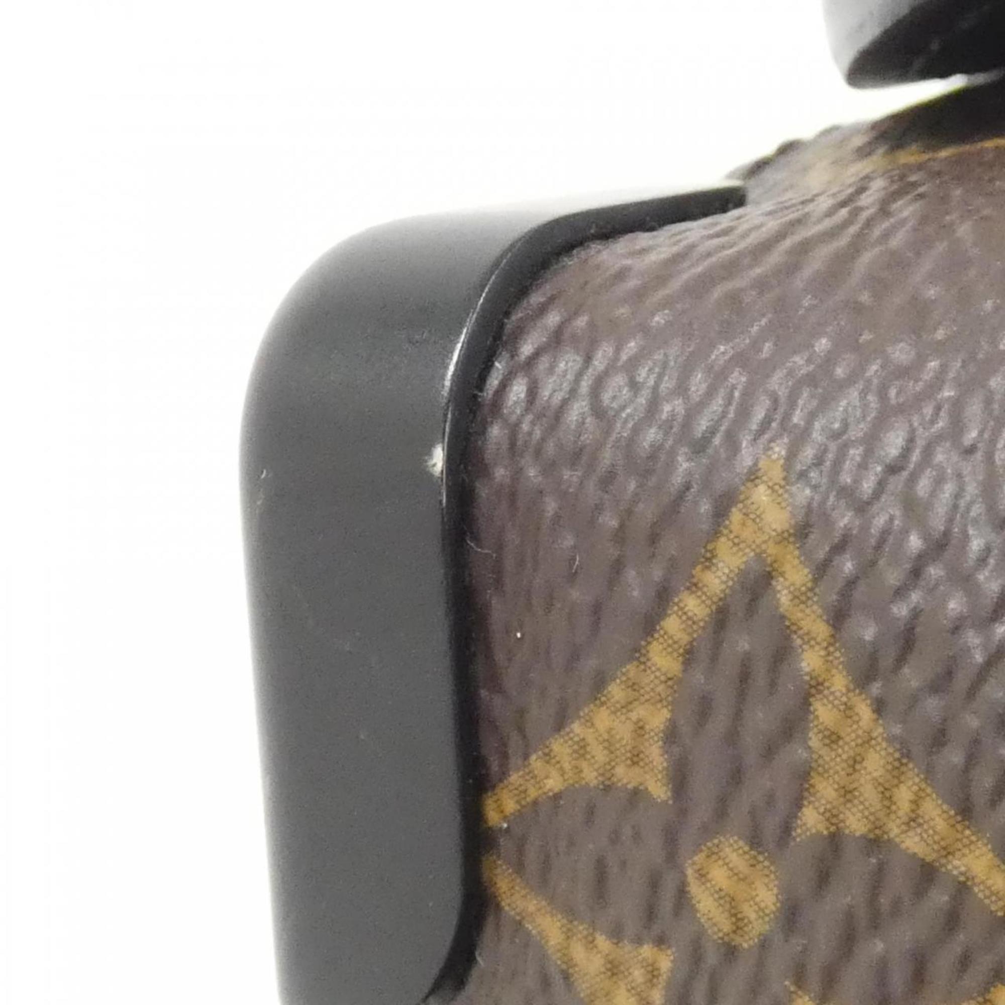 Louis Vuitton Marron Coated Canvas Shoulder Bag (Pre-Owned)