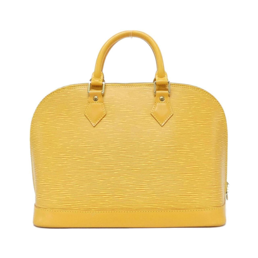 Louis Vuitton Yellow Leather Handbag (Pre-Owned)