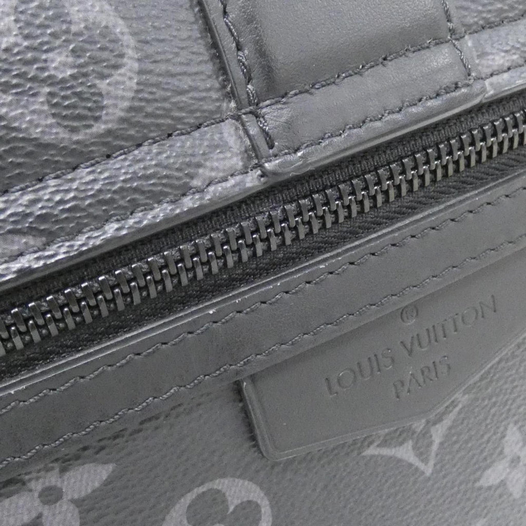 Louis Vuitton Black Coated Canvas Shoulder Bag (Pre-Owned)