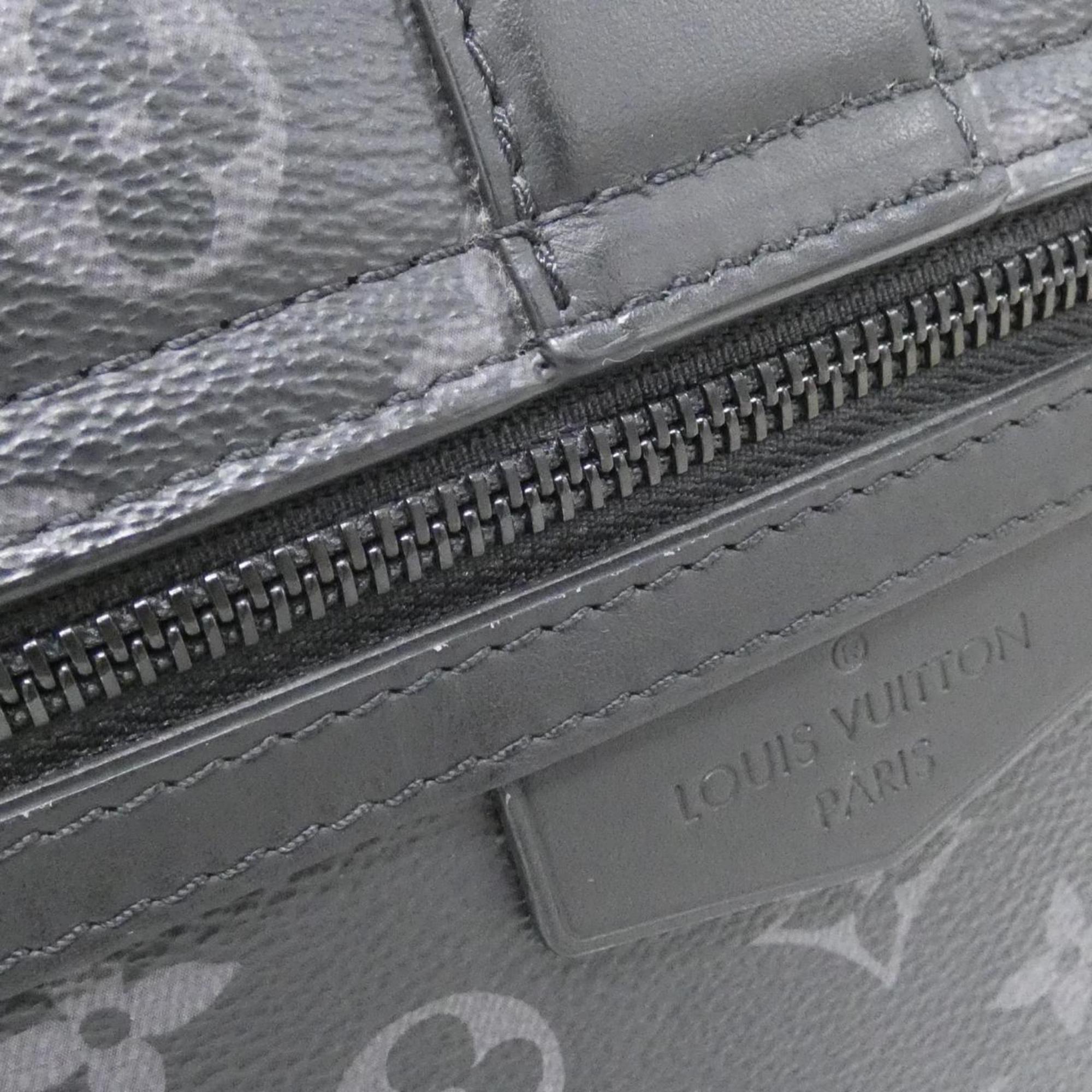 Louis Vuitton Black Coated Canvas Shoulder Bag (Pre-Owned)