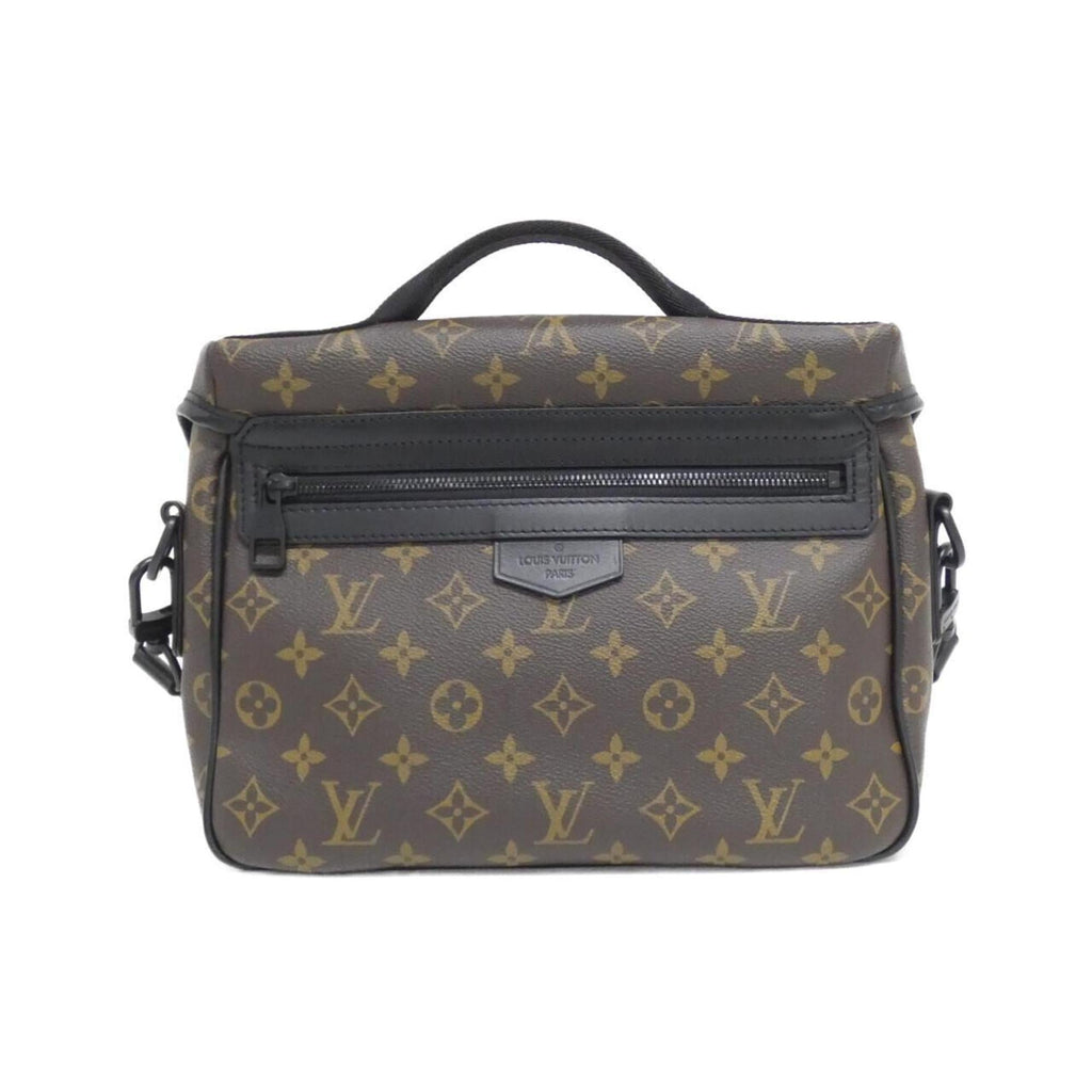 Louis Vuitton Marron Coated Canvas Shoulder Bag (Pre-Owned)