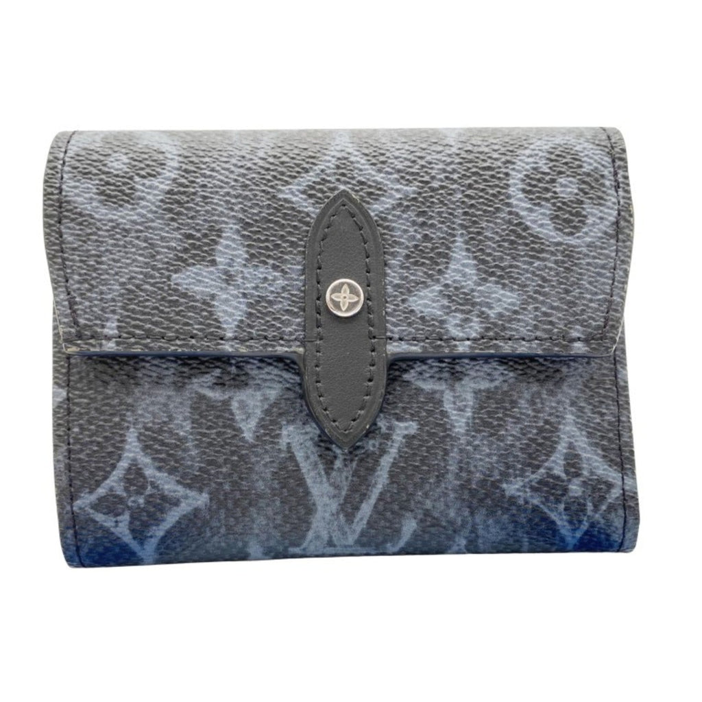 Louis Vuitton Monogram Black Wallet (Tri-Fold) (Pre-Owned)