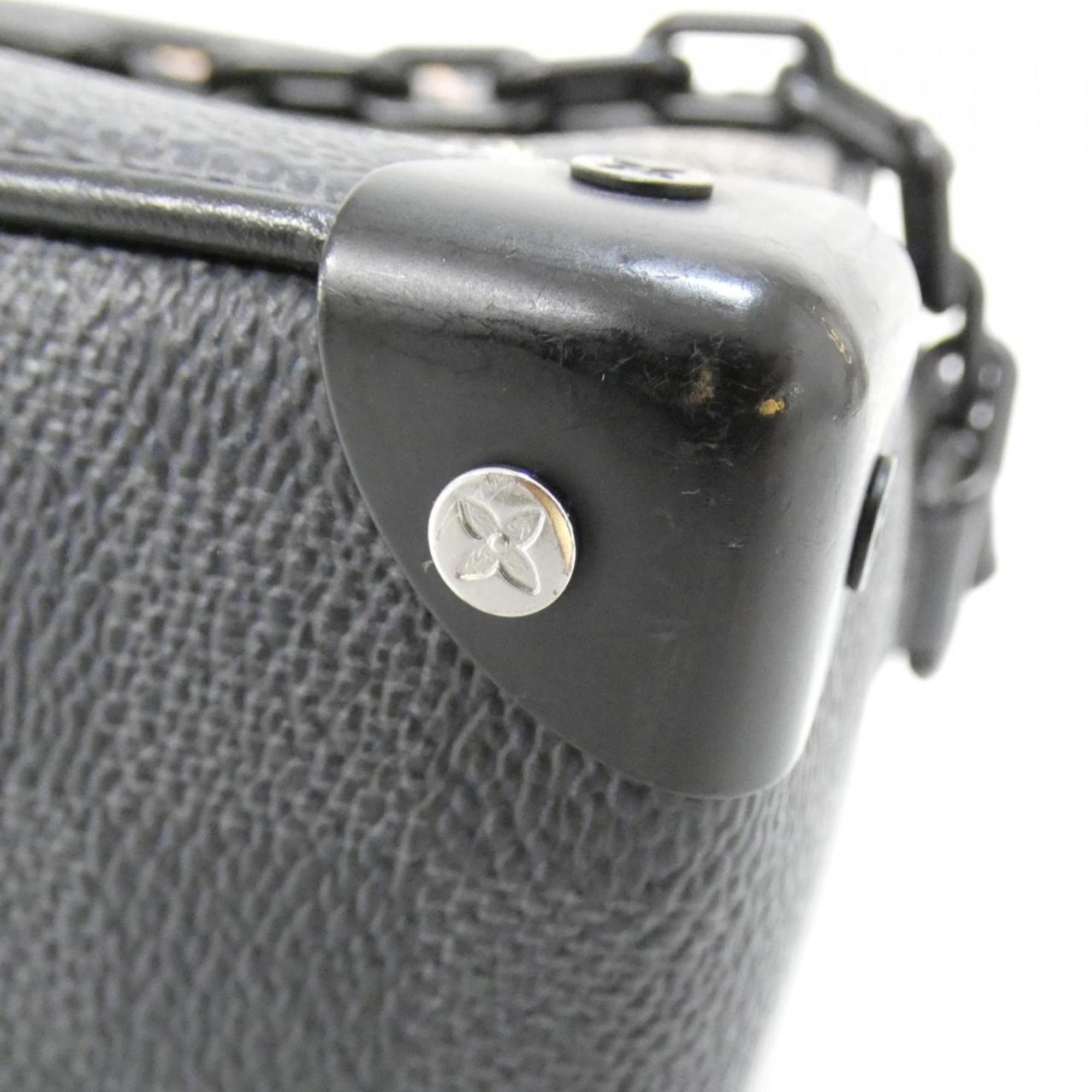Louis Vuitton Graphite Coated Canvas Shoulder Bag (Pre-Owned)