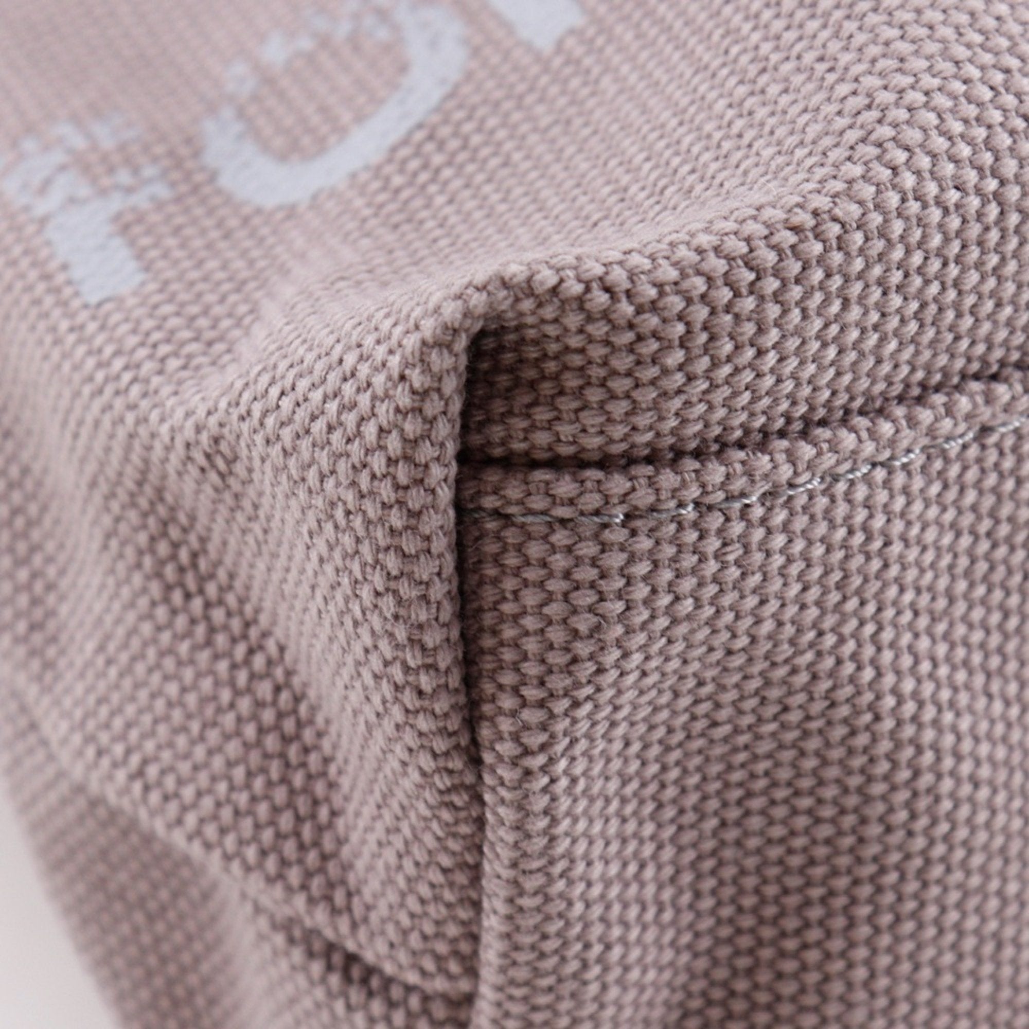 Louis Vuitton Gray Canvas Tote Bag (Pre-Owned)
