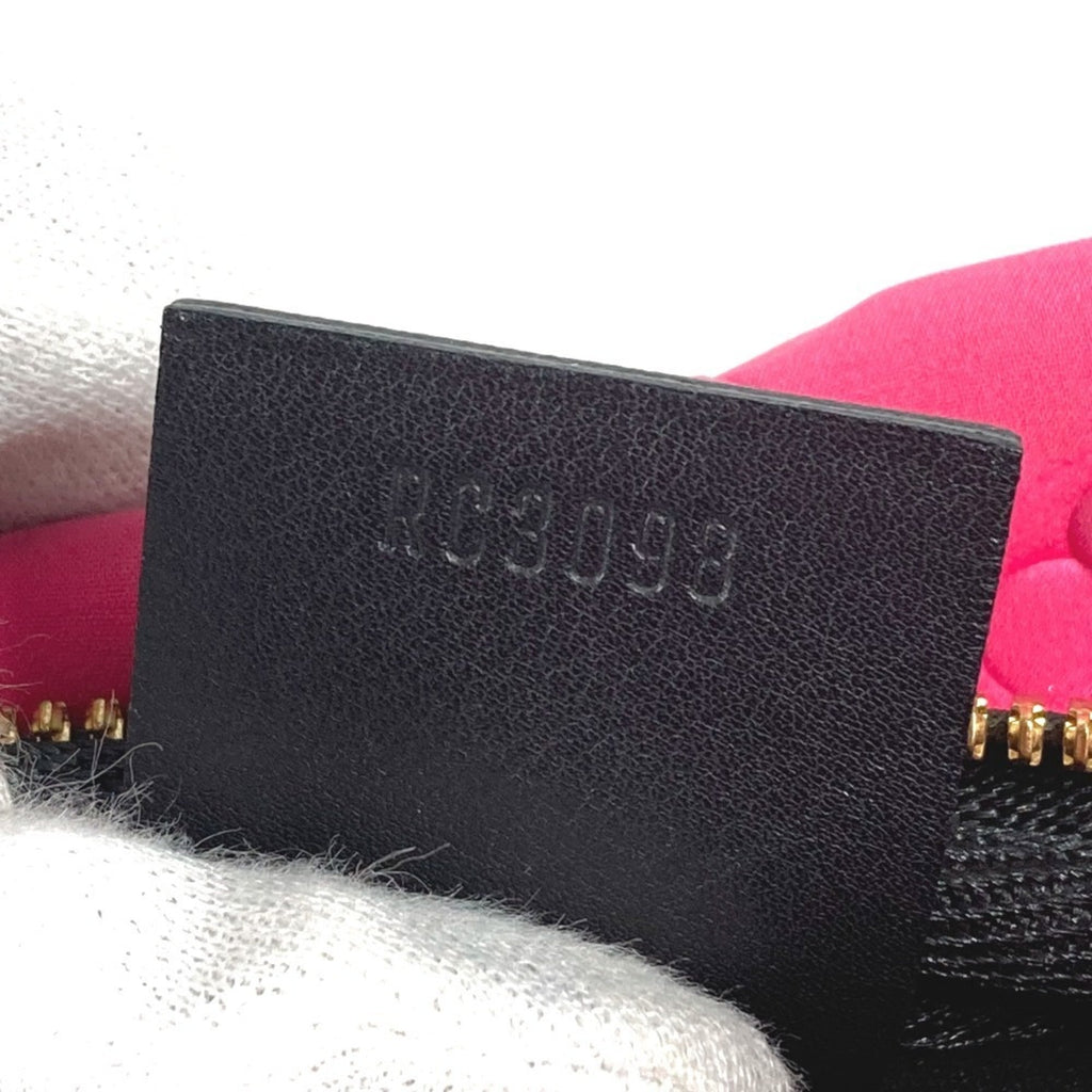 Louis Vuitton Black Galle Monogram Pink Monogram Clutch Bag Pouch (Pre-Owned)