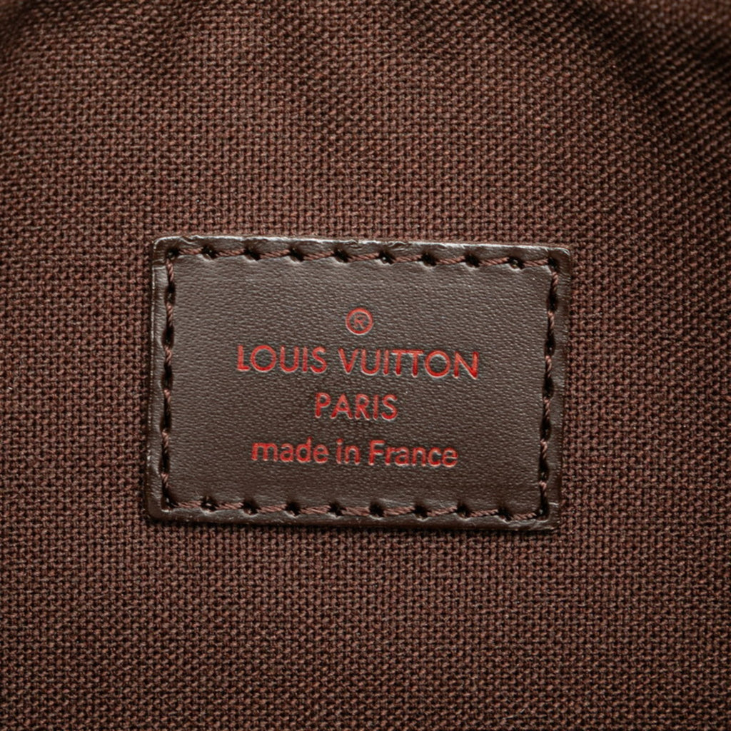 Louis Vuitton Damier Brown Damier Canvas Pvc Leather Pochette Shoulder Bag (Pre-Owned)