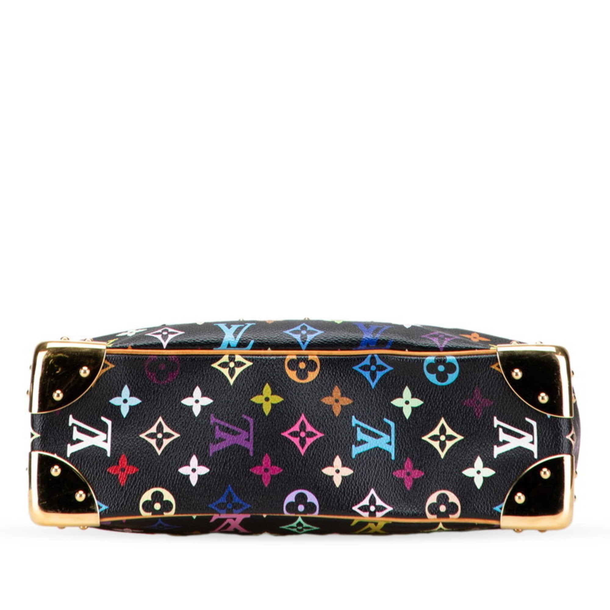 Louis Vuitton Monogram Multicolore Black Noir Pvc Leather Shoulder Bag (Pre-Owned)