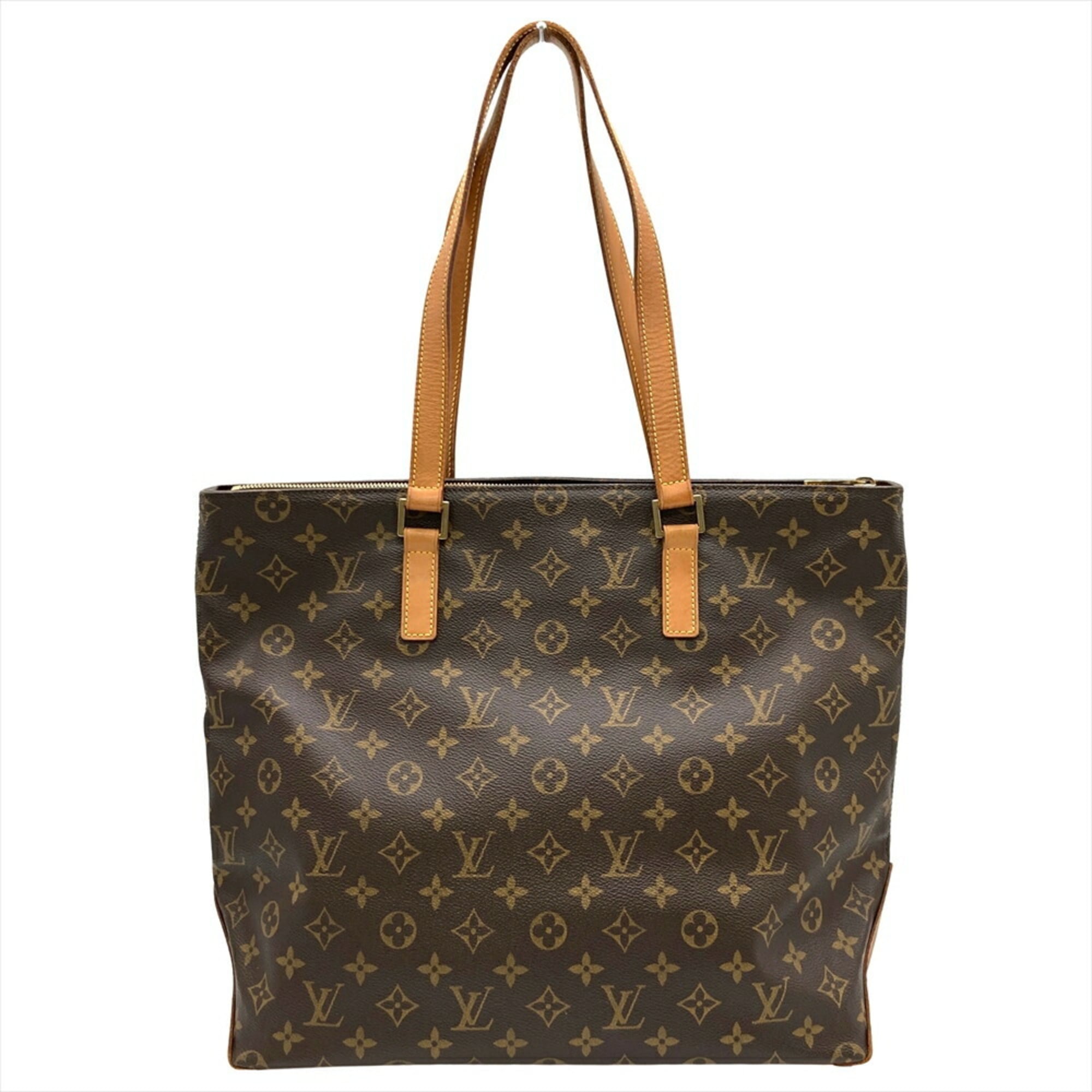 Louis Vuitton Brown Monogram Canvas Shoulder Bag (Pre-Owned)