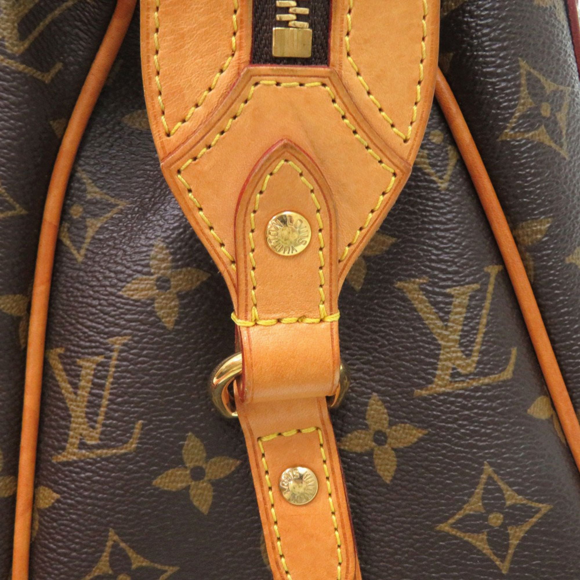 Louis Vuitton Brown Camel Monogram Monogram Tote Bag (Pre-Owned)