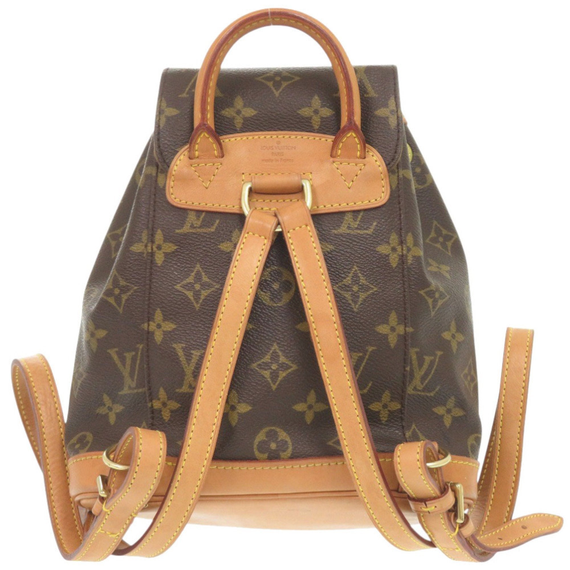 Louis Vuitton Brown Monogram Canvas Backpack (Pre-Owned)