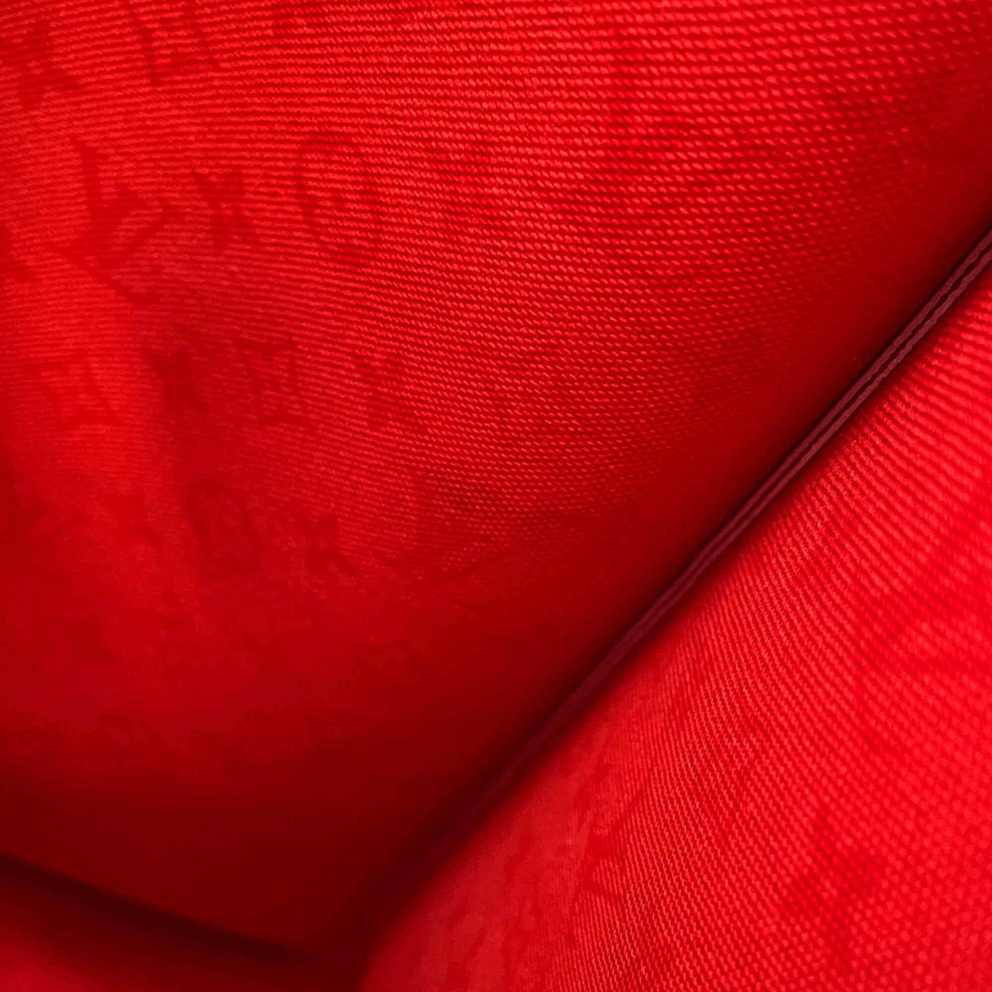 Louis Vuitton Monogram Red Color Monogram Shoulder Bag Tote Bag (Pre-Owned)