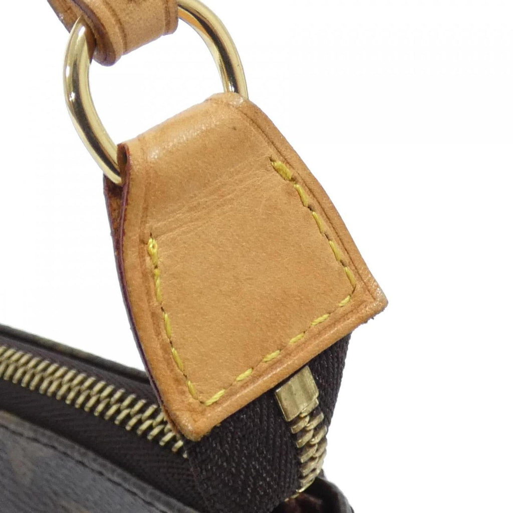 Louis Vuitton Brown Monogram Panda Coated Canvas Pochette Pouch (Pre-Owned)