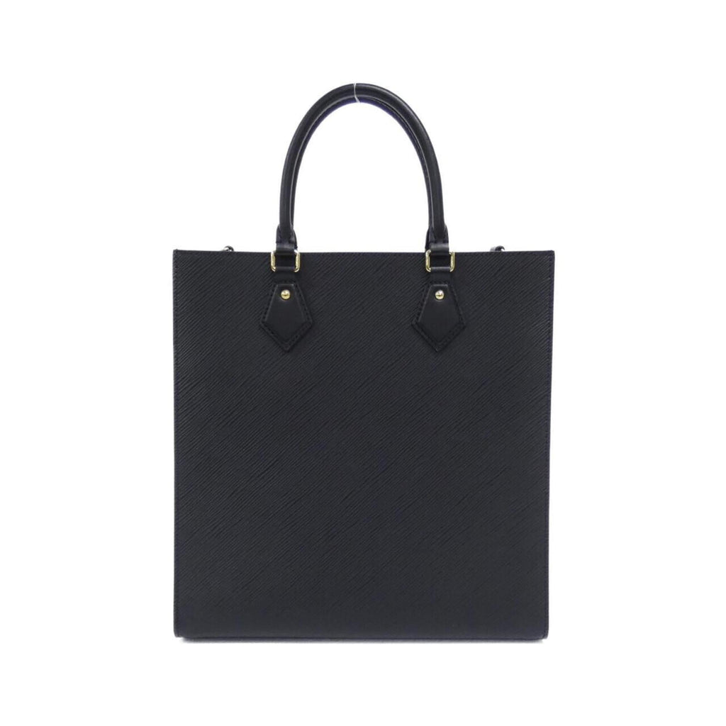 Louis Vuitton Black Leather Handbag (Pre-Owned)